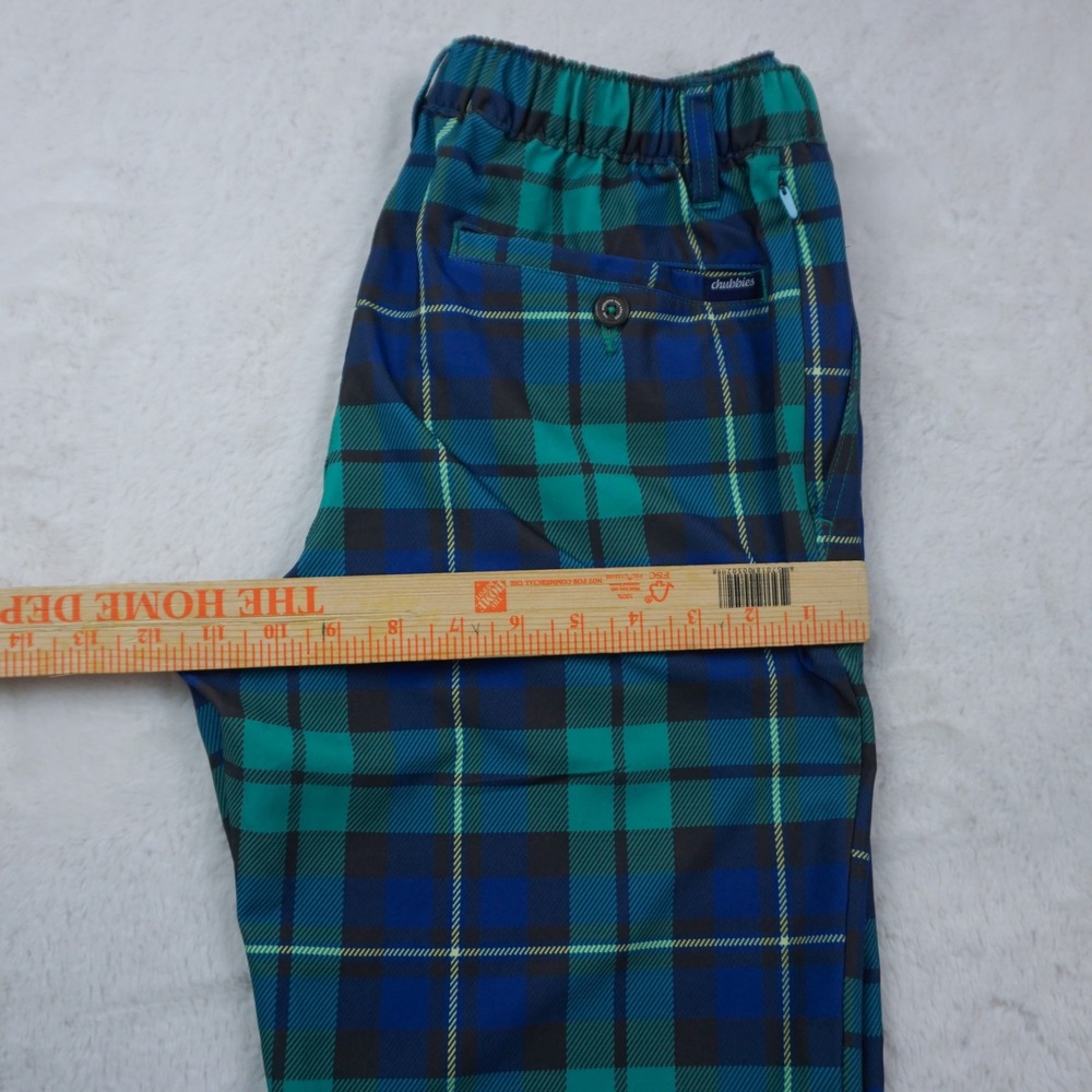 Chubbies Everywhere Golf Plaid Drawstring Casual Pants Stretch Performance Men S - Picture 7 of 11